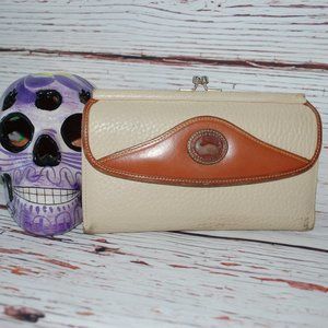 Dooney & Bourke Tan and Khaki Wallet